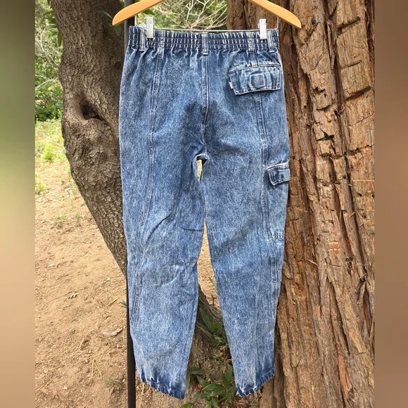 Vintage Levi's Mens 100% Cotton‎ Relaxed Fit Acid Stone Wash Jeans Size W28 L30 - Picture 5 of 6